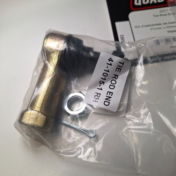 Quad One 3317-1 Tie Rod End Kit Honda Foreman Rubicon Rancher ATV Replacement - Picture 5 of 6